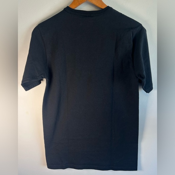 Champion Heritage Script Mens Black T-shirt - Size S Cotton EUC - Picture 5 of 7